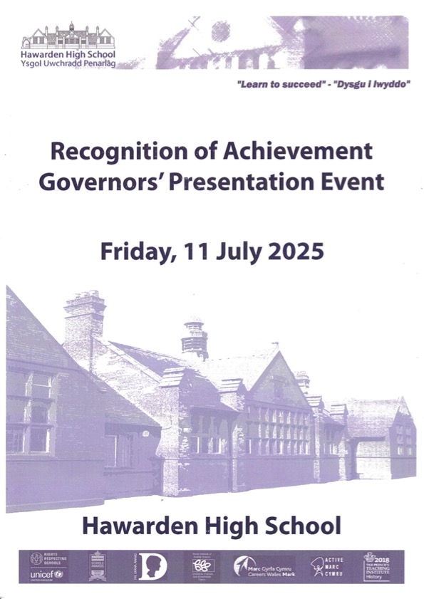 Hawarden High School Presentation Event 2025