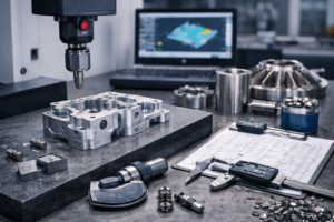 aerospace parts machining inspection