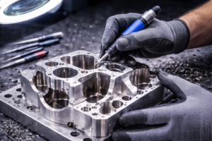 Complex CNC Machining Deburring