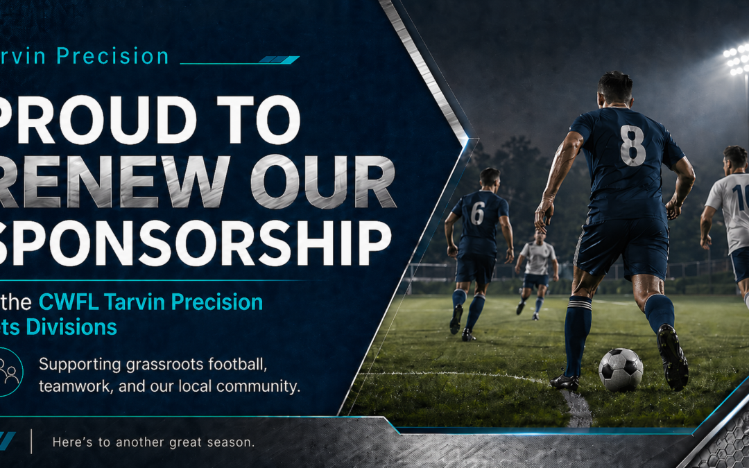 Tarvin Precision Continues Community Support Through CWFL Vets Sponsorship
