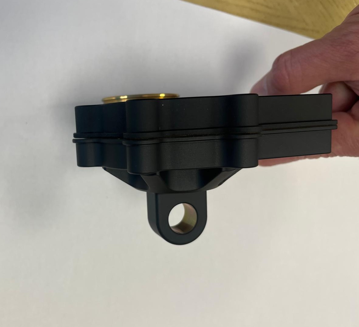 CNC Machined Aerospace Gearbox Casings - Side Profile