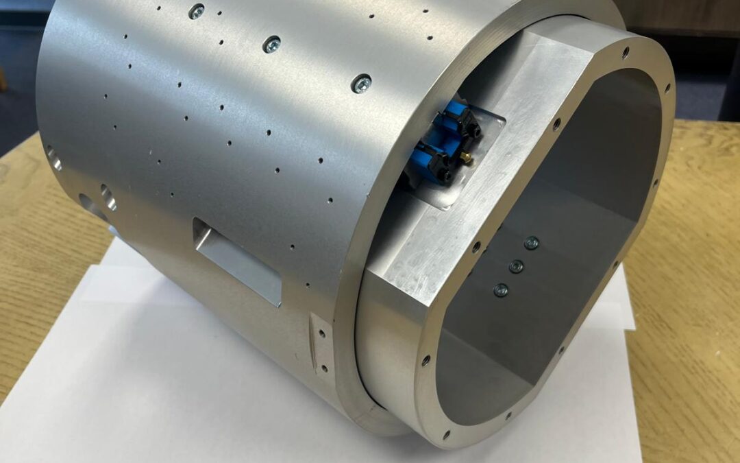 CNC Machined Aluminium Assembly for Scientific Applications