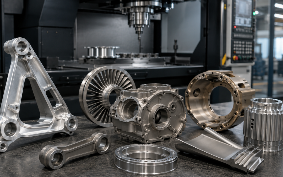 Aerospace Titanium Machining vs Inconel Aerospace Components and Aerospace Aluminium Machining