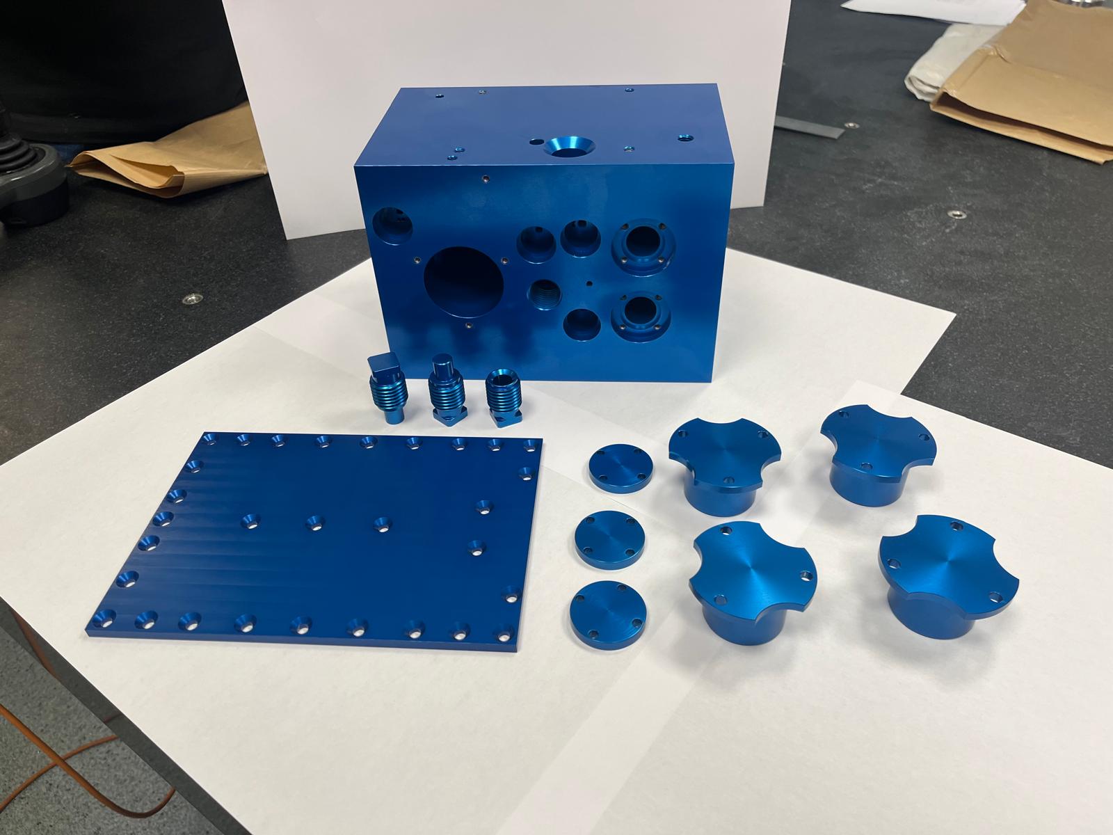 Blue Anodising and Secondary Process Control