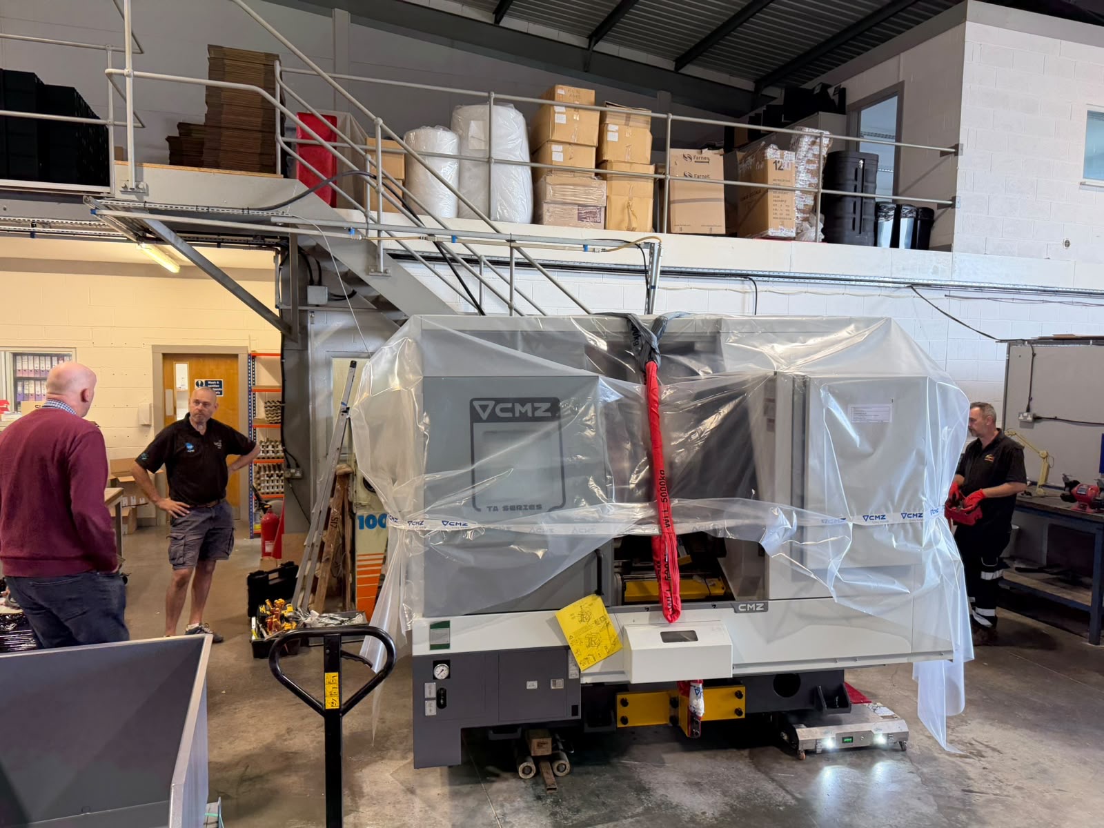 New CMZ TA Series CNC Machine at Tarvin Precision New CMZ TA Series CNC Machine at Tarvin Precision