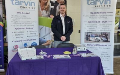 Tarvin Precision Meets Future Engineers at Coleg Cambria Work Experience Showcases
