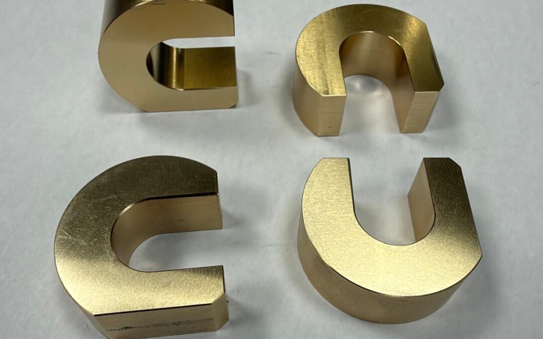 CNC Machined Brass Anode Hooks